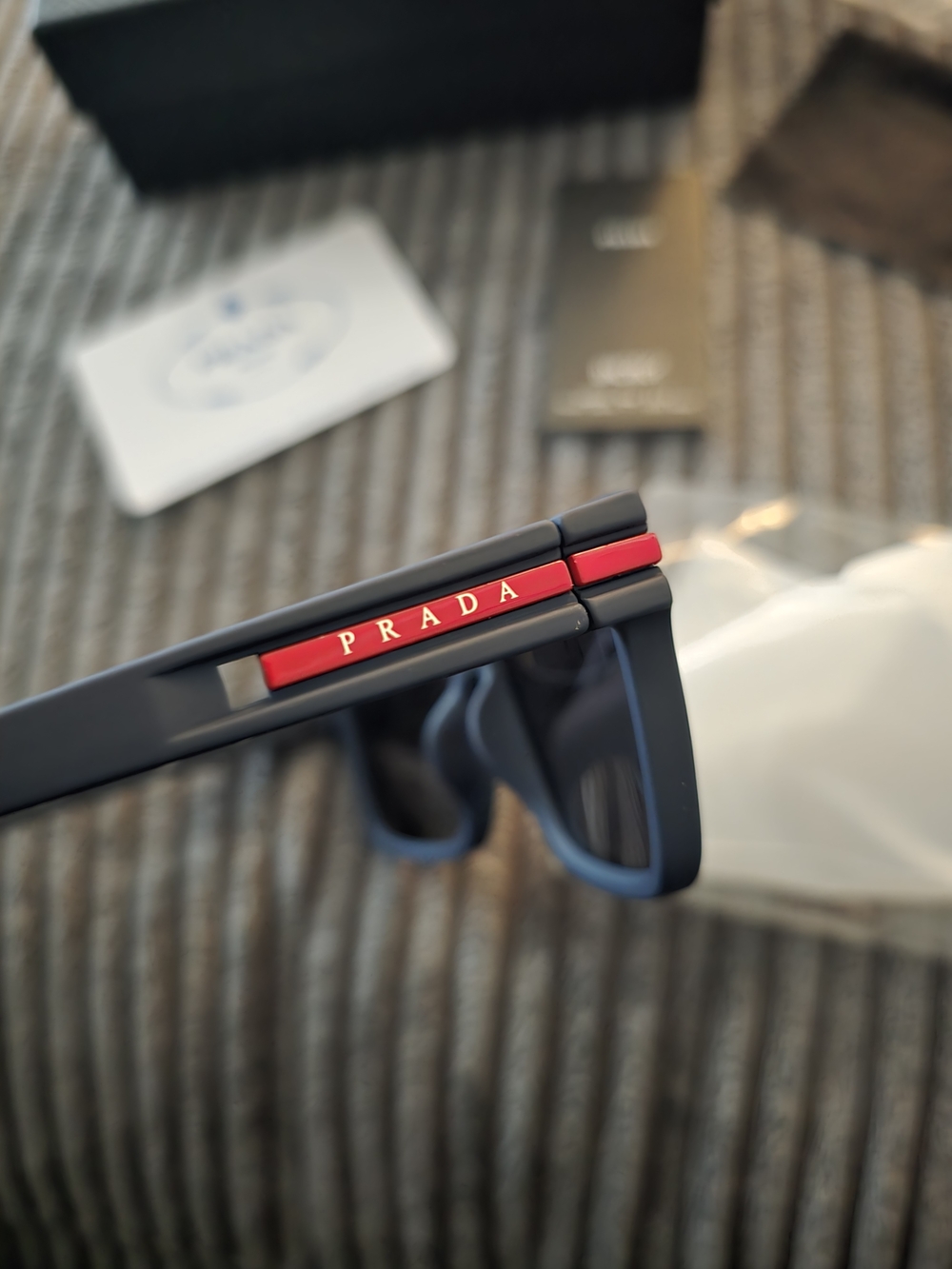 Prada Men’s Linea Rossa Sunglasses - Picture 6 of 12